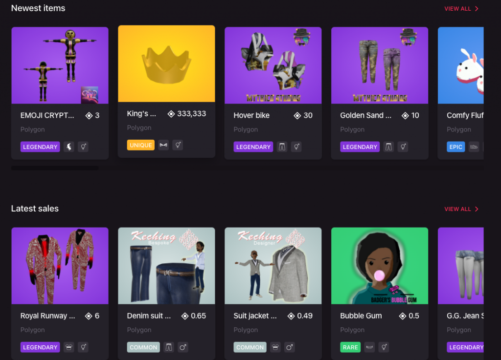 decentraland marketplace