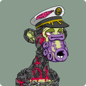 A Mutant Ape Yacht Club avatar