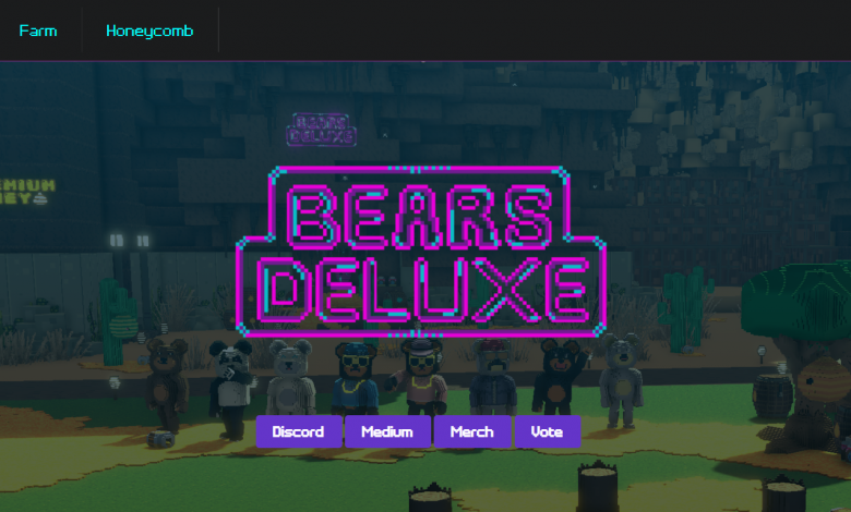 Bears Deluxe NFT official website