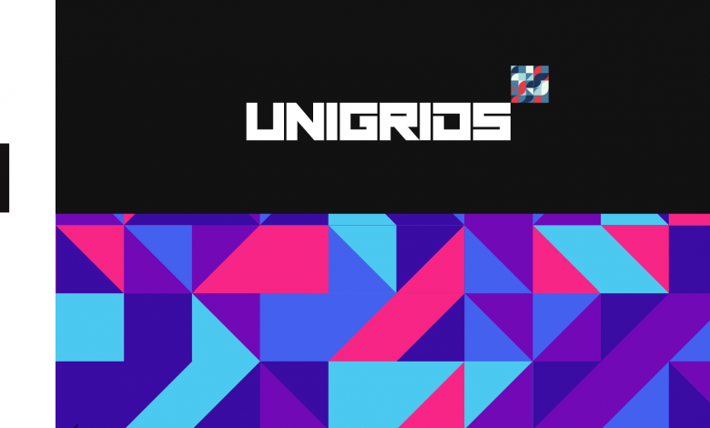 Unigrids by Zeblocks NFT homepage