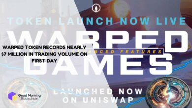 WARPED-Token-Records-Nearly-7-Million-in-Trading-Volume-on-First-Day